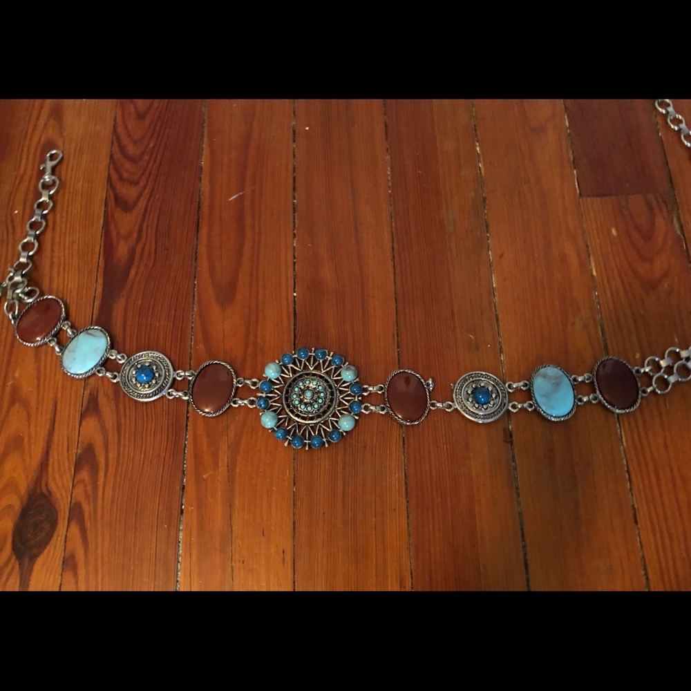 Vintage Jeweled Belt